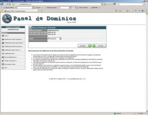 Bloqueo y desbloqueo del dominio