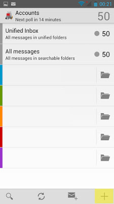 Configuración correo Pop3 en Android - paso1